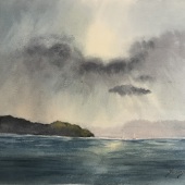 Songshi Yu - “Small Sailboats in the Sea” – 1970859869@qq.com