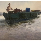Wenqing He - “Fisherman and His Boat” – 1326996921@QQ.com