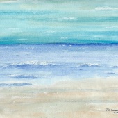Pat Cabana Silva - “Ocean” – http://www.patsilvaartstudio.etsy.com/