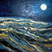 Anand Manchiraju - “Seascape-5” – https://www.artfinder.com/anand-swaroop-manchiraju#/