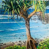 Hon. Mention – Helen Mitra - “Noosa Pandanus” – www.helenmitra.com