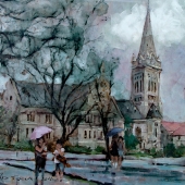 6th Place - Overall Category - Dawid Toua - "Church in Winter	"