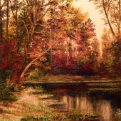 Dimitrina Stamboldjiev Kutriansky_Last Light_20x16_Oil on Panel