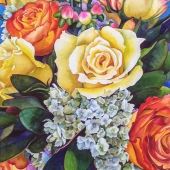 Shelley Holtzman – “Yellow Rose” - http://www.shelleyholtzman.com